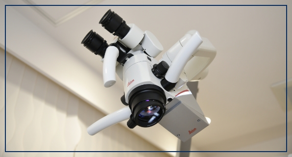 歯科用CT＋マイクロスコープで安全性を徹底